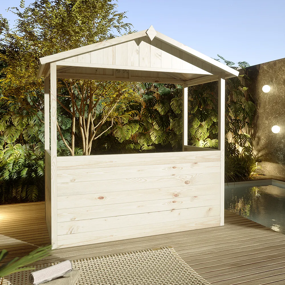 Bancarella in legno 142x137 cm Bancarella in legno 142x137 cm