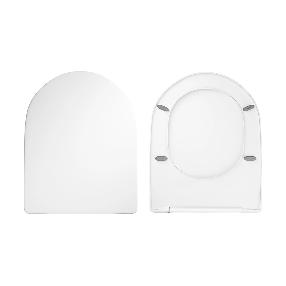 Sedile bianco lucido soft-close per vaso sospeso modello Parigi e Barcellona Sedile bianco lucido soft-close per vaso sospeso modello Parigi e Barcellona