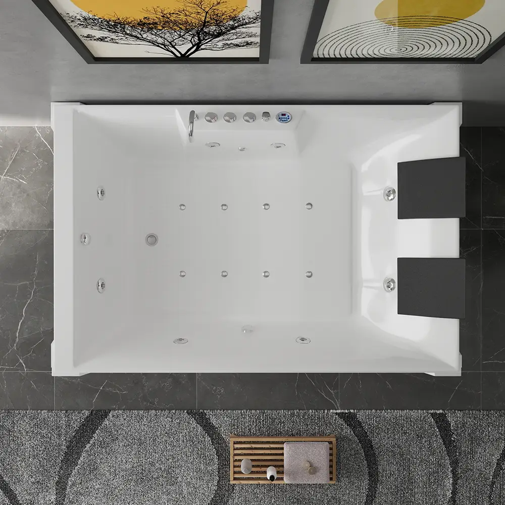 Vasca idromassaggio da interno mod. Imagine - Vista superiore Vasca idromassaggio da interno mod. Imagine - Vista superiore