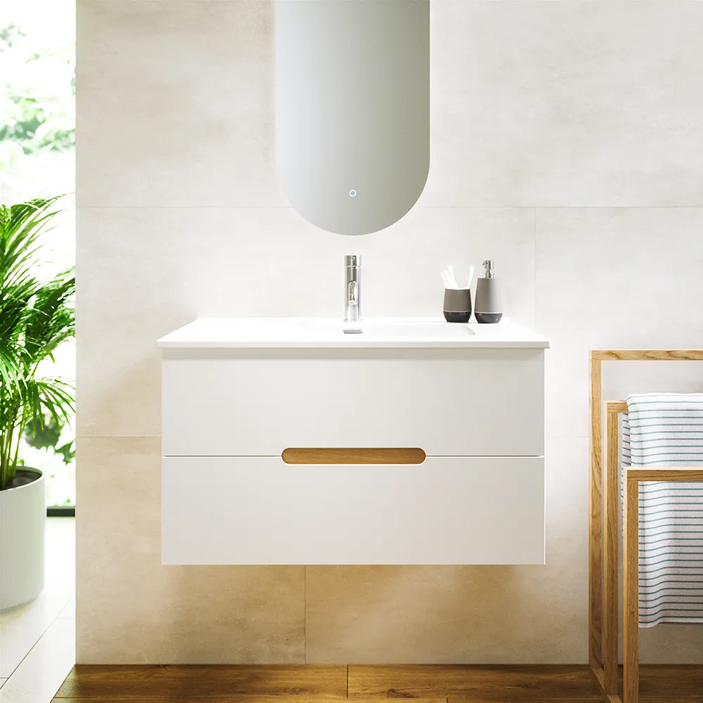 Mobile da bagno sospeso mod. Alberto di Parama - Foto principale Mobile da bagno sospeso mod. Alberto di Parama - Foto principale