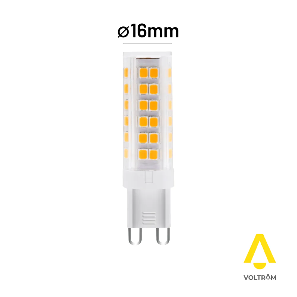 Lampadina LED G9 6W 600LM in ceramica IP20 CRI>80 bianco caldo 2700K Lampadina LED G9 6W 600LM in ceramica IP20 CRI>80 bianco caldo 2700K