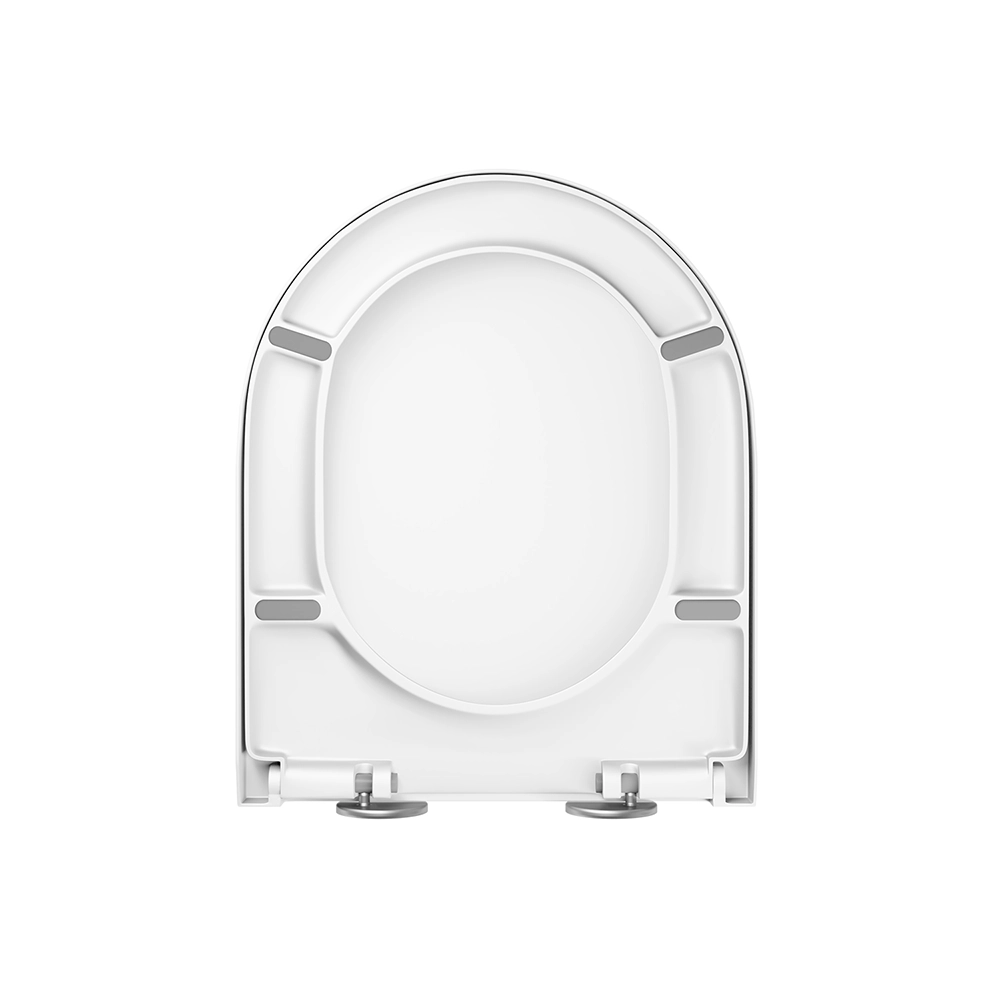 Sedile bianco lucido soft-close per vaso filomuro modello Roma Sedile bianco lucido soft-close per vaso filomuro modello Roma