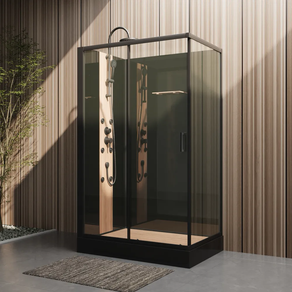 Cabina doccia idromassaggio 80x120 cm multifunzione h225cm | Timor