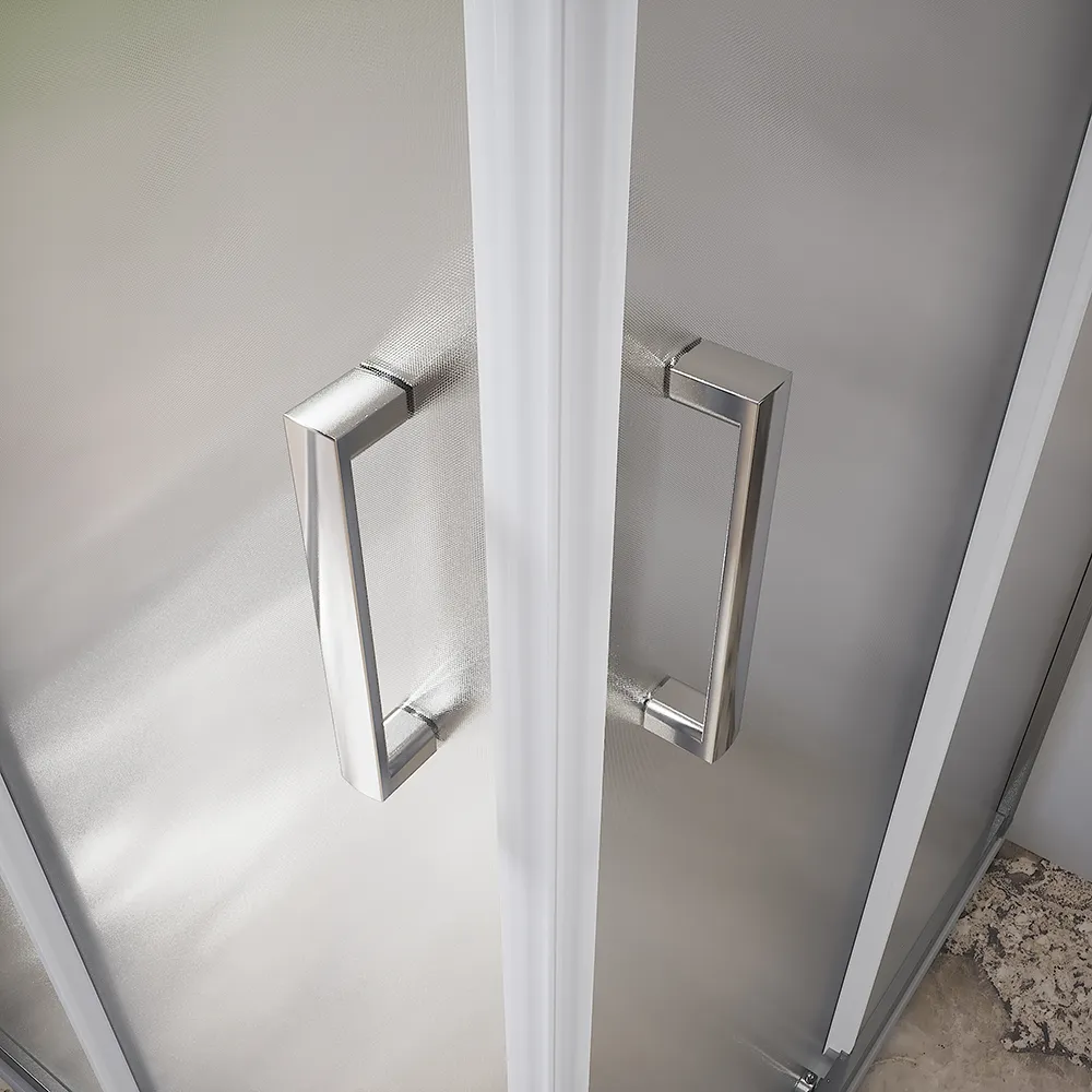 Box doccia 80x80 cm angolare scorrevole vetro stampato 6 mm h185 | Tonga Box doccia 80x80 cm angolare scorrevole vetro stampato 6 mm h185 | Tonga